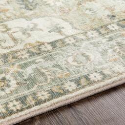 Rackhams Erin-Traditional Green Grey Cream Brown Boho Rug - 200 x 275 cm - thumbnail 3