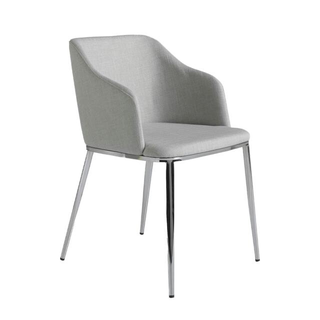 Rackhams Grey Fabric Chair 4050 - image 1