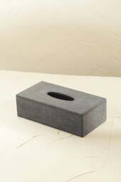 Rackhams Tissue box marble - Four stunning colours - Black - thumbnail 1