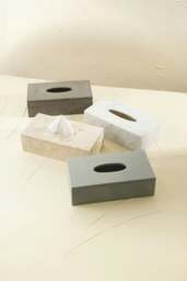 Rackhams Tissue box marble - Four stunning colours - Black - thumbnail 3