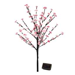 Rackhams Solar Cherry Blossom Tree with 100 LED Lights - thumbnail 1