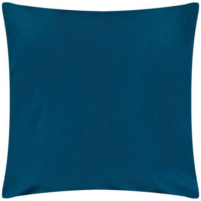 Rackhams Plain Outdoor Cushion Cover - Royal Blue - 55cm x 55cm - Royal Blue - 100% Polyester - image 1