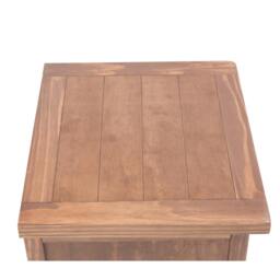 Rackhams Padua 2 Drawer Bedside Table - Light Brown - thumbnail 4