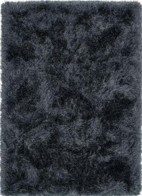 Rackhams Decadence Plush Dark Grey Rug 60x120 cm - 60X120 cm - image 1