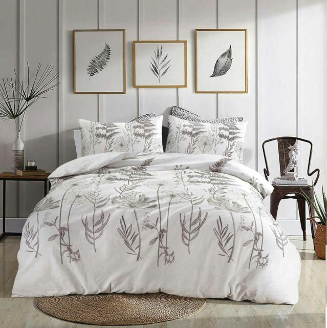 Rackhams Audra Floral Duvet Cover Set - Double - Double - image 1