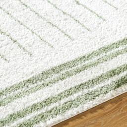 Rackhams Fossay Shag-Washable Beige Brown Green Grey Global High Pile Rug - 200 x 275 cm - thumbnail 3