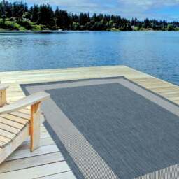 Rackhams Ecology Outdoor Rug Blue - 200blu - 140X200 cm - thumbnail 6