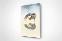 Rackhams Reddish Egret at Dawn - Framed Print 20 x 16 inch - thumbnail 3