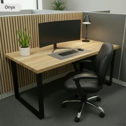 Rackhams Premium Solid Oak Office Desk - 170 - 80 - thumbnail 3