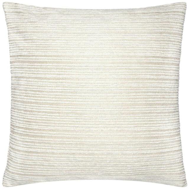 Rackhams Jupiter Chenille Jacquard Cushion Cover - Ivory/Gold - 50cm x 50cm - Ivory/Gold - 100% Polyester - image 1