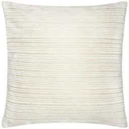 Rackhams Jupiter Chenille Jacquard Cushion Cover - Ivory/Gold - 50cm x 50cm - Ivory/Gold - 100% Polyester - thumbnail 1