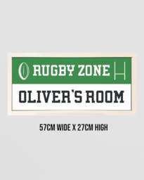 Rackhams Personalised Rugby Wall Art - Framed Print for Sports Fans - thumbnail 6