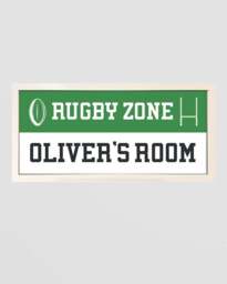 Rackhams Personalised Rugby Wall Art - Framed Print for Sports Fans - thumbnail 2