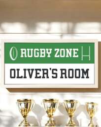 Rackhams Personalised Rugby Wall Art - Framed Print for Sports Fans - thumbnail 5