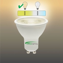 Rackhams GU10 LED Spotlight 4.4W Energy Saving Light Bulbs - Pack of 5 - thumbnail 3