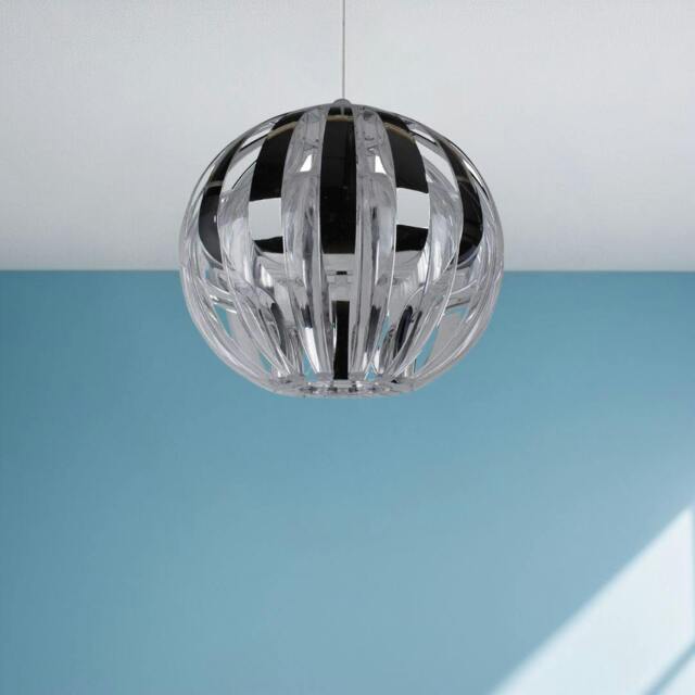Rackhams Bimber Polished Chrome Easy-Fit Pendant Shade - image 1