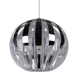 Rackhams Bimber Polished Chrome Easy-Fit Pendant Shade - thumbnail 2