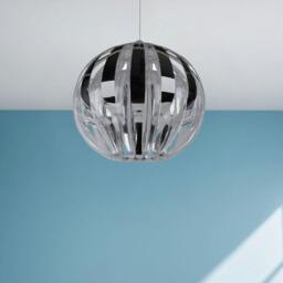 Rackhams Bimber Polished Chrome Easy-Fit Pendant Shade - thumbnail 1