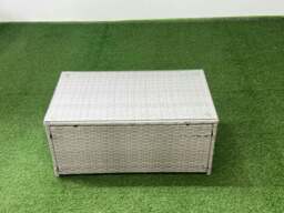 Rackhams 8 Seater Garden Outdoor PE Rattan Furniture Set Rattan Garden Sofa Sets with Oblong Coffee Table Light Grey Mixed - thumbnail 5