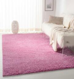 Rackhams Shaggy Rug - Dusky Pink - 60cm x 110cm (2ft x 3.5ft)