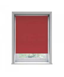 Rackhams No Drill Red Thermal Blackout Roller Blind (170cm Drop) - 75cm - thumbnail 1