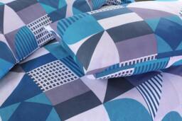 Rackhams Scott Duvet Cover Set - Blue - Double - thumbnail 3