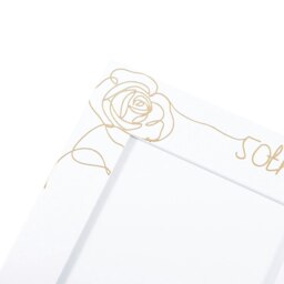 Rackhams Beautiful Double Picture Frame for 50th Wedding Anniversary - Gold Foil Text - thumbnail 5