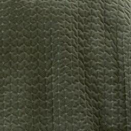 Rackhams Attica Velvet Embroidered Bedspread Green - 240 x 260 cm - Green - thumbnail 2