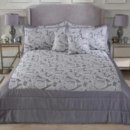 Rackhams Duchess Bedspread Silver - thumbnail 4