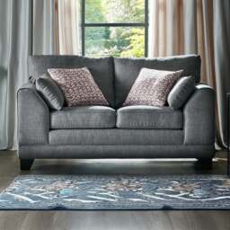 Rackhams Hilliard Fullback Fabric 2 Seater Sofa - Mist - thumbnail 2
