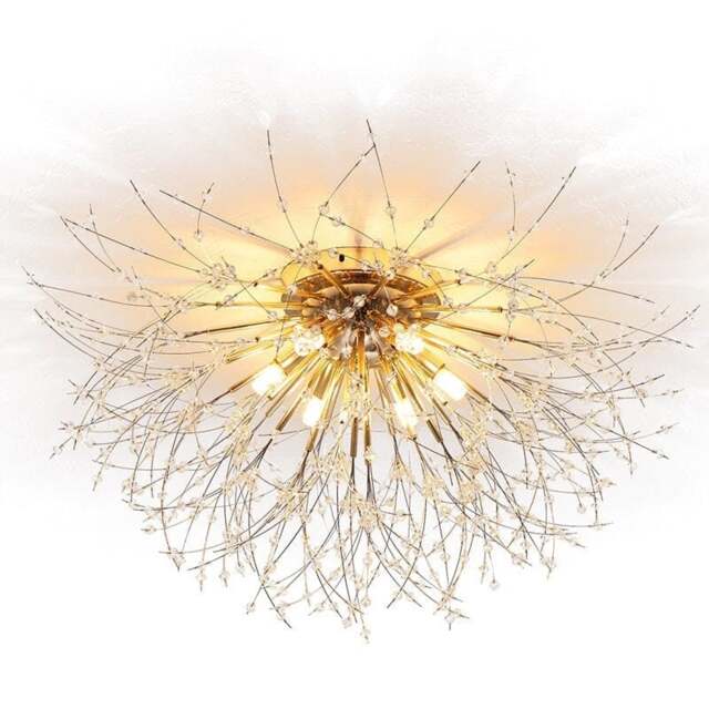 Rackhams 2 Style Sputnik Flush Mount Ceiling Light - Gold - image 1