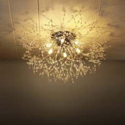 Rackhams 2 Style Sputnik Flush Mount Ceiling Light - Gold - thumbnail 6