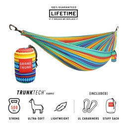 Rackhams TrunkTech™ Double Hammock PRINTED - Bluu Nile - thumbnail 3
