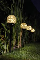 Rackhams Solar Mambo Black Pearl Spike Light 12pk - thumbnail 3