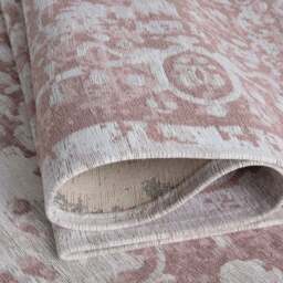 Rackhams Washable Rug Carina Pink - 6962 - 80X300 cm - thumbnail 4
