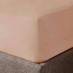 Rackhams Washed Linen Look Fitted Sheet - Charcoal - Single - thumbnail 4
