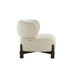 Rackhams Dolmen Tetris Armchair: T-shaped Backrest Stylish Design - thumbnail 3