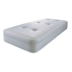 Rackhams Sirocco Airflow Hybrid Mattress - 18cm Deep, Spring & Memory Fibre Support - White - 1 - 2ft6 Small Single Mattress (75cm x 190cm) - thumbnail 2