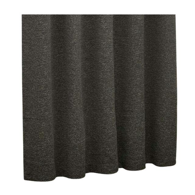 Rackhams New Galaxy Chenille Eyelet Curtains - Charcoal - 168cm x 229cm - Charcoal - 100% Polyester - image 1