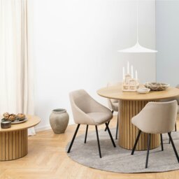 Rackhams Yale Coffee Table in Oak - 1 - Natural - Natural - thumbnail 4