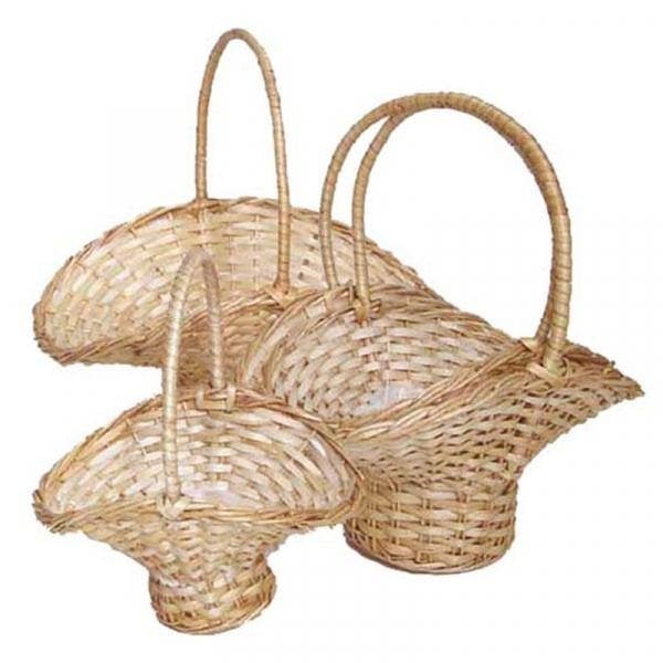 Rackhams Flower Girl Baskets - Set of 4