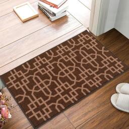 Rackhams Siam Gel Mat - Brown Beige - 50cm x 80cm (1.6ft x 2.6ft) - thumbnail 1