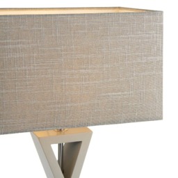 Rackhams Kaden Grey Table Lamp - thumbnail 5