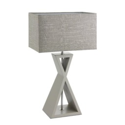 Rackhams Kaden Grey Table Lamp - thumbnail 4