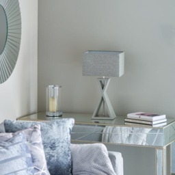 Rackhams Kaden Grey Table Lamp - thumbnail 2