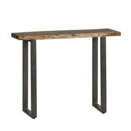 Rackhams Knott Live Edge Console Table - Wood - 1 - 100CM X 35CM X 78CM  (LXDXH) - thumbnail 2