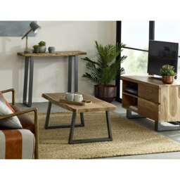 Rackhams Knott Live Edge Console Table - Wood - 1 - 100CM X 35CM X 78CM  (LXDXH) - thumbnail 4