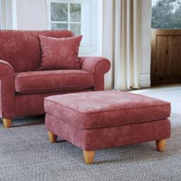 Rackhams Abingdon Footstool - Steel - thumbnail 4