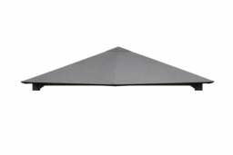 Rackhams Highfield Gazebo Canopy - Grey - 2.5m x 2.5m - thumbnail 3