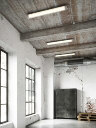 Rackhams Works Ip65 2x10W LED - Batten Light Fitting - Grey - 1 - thumbnail 2